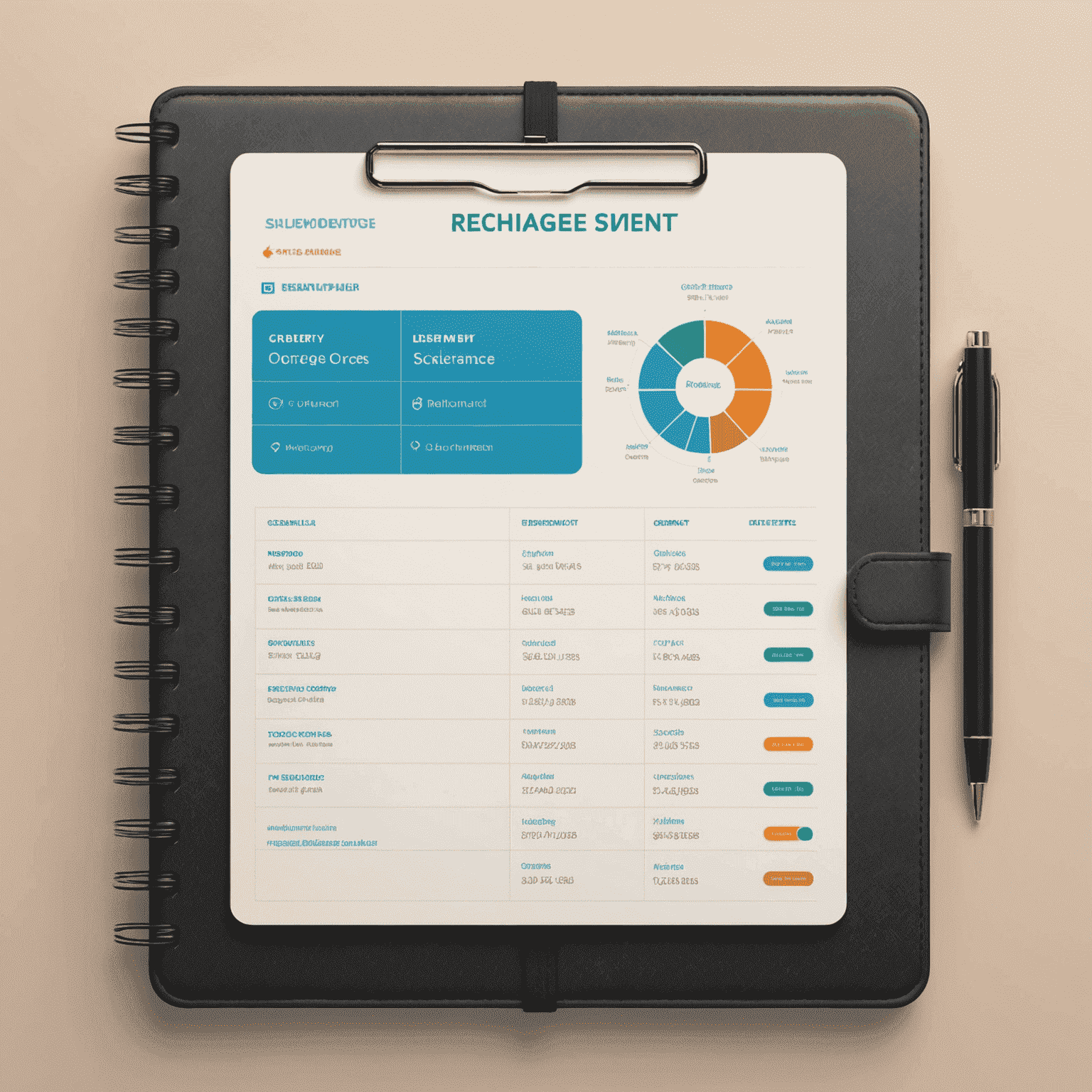 Illustration of various recharge amount options available on the scheduleplanner website, ranging from small to large denominations to cater to different user needs.